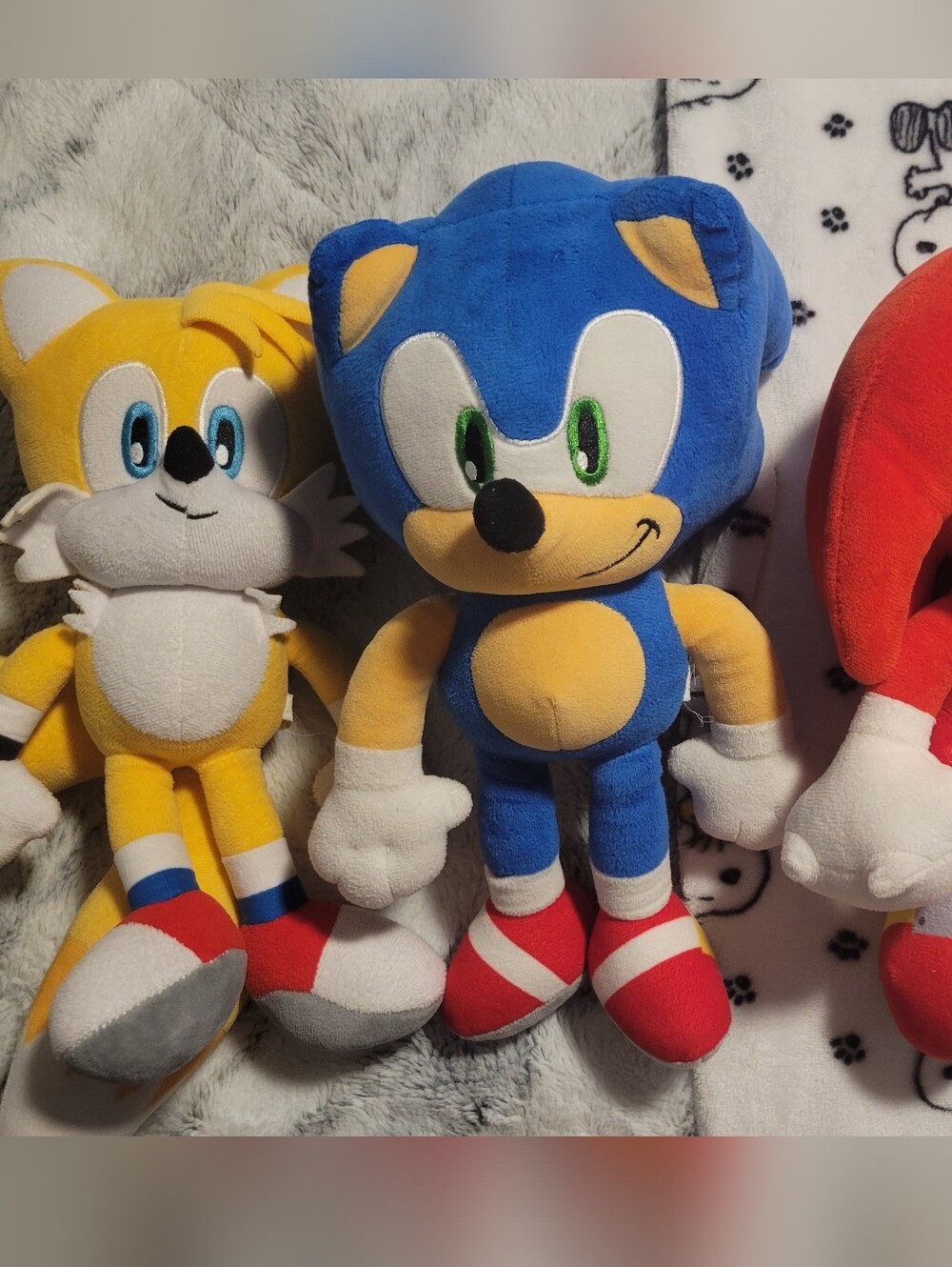 Blue and Yellow Hedgehog Plush - Soft Character Stuffed Toy